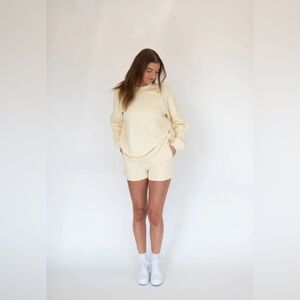 Rumored balance crewneck butter yellow